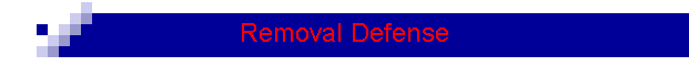 Removal Defense